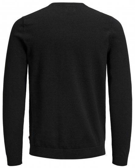 Jack & Jones Crew neck Knitted Sweater Black - Sweatshirts & hoodies - Sweatshirts/Hoodies grande taille homme
