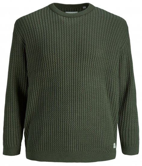 Jack & Jones JCOBRANDON Knit Forest - Sweatshirts & hoodies - Sweatshirts/Hoodies grande taille homme