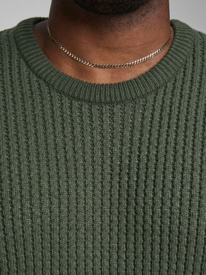 Jack & Jones JCOBRANDON Knit Forest - Sweatshirts & hoodies - Sweatshirts/Hoodies grande taille homme