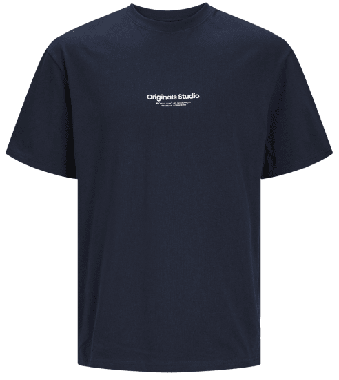 Jack & Jones JORVESTERBRO T-Shirt Sky Captain - T-shirts - T-shirts Homme Grande Taille