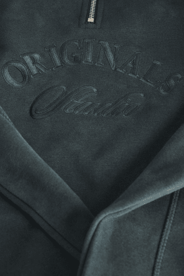 Jack & Jones Bleecker Branding High Neck Sweatshirt Forest River - Sweatshirts & hoodies - Sweatshirts/Hoodies grande taille homme