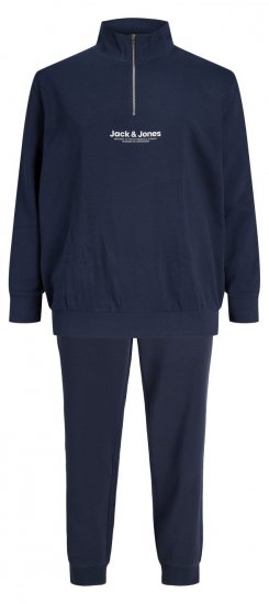 Jack & Jones Vesterbro ensemble de survêtement bleu marine - Sweatshirts & hoodies - Sweatshirts/Hoodies grande taille homme
