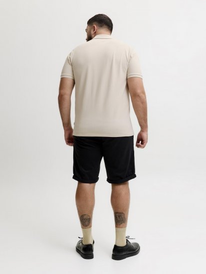 Jack & Jones Weston Polo Beige Clair - Polos - Polos homme grande taille
