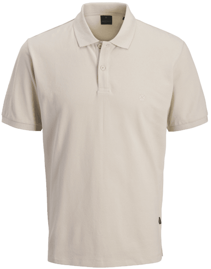 Jack & Jones Weston Polo Beige Clair - Polos - Polos homme grande taille