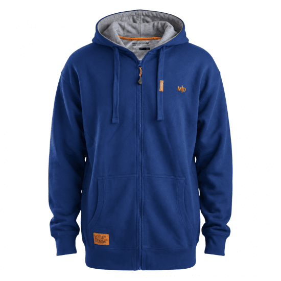 Motley Denim Copenhagen Hoodie Royal Blue - Sweatshirts & hoodies - Sweatshirts/Hoodies grande taille homme