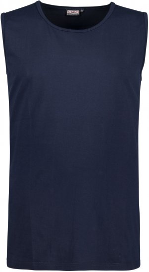 Adamo Rod Comfort Fit Tank Top Navy - T-shirts - T-shirts Homme Grande Taille