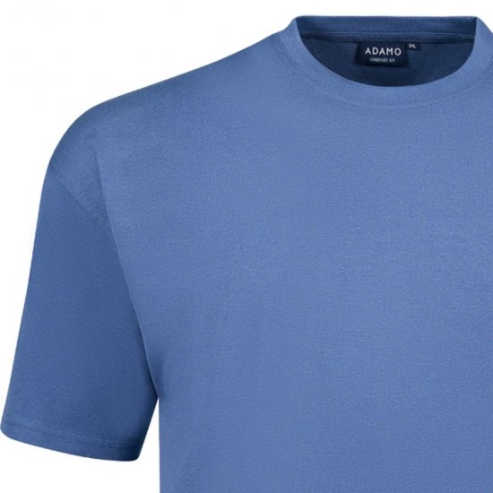 Adamo 129420 T-shirt lot de 2 Bleu denim - T-shirts - T-shirts Homme Grande Taille