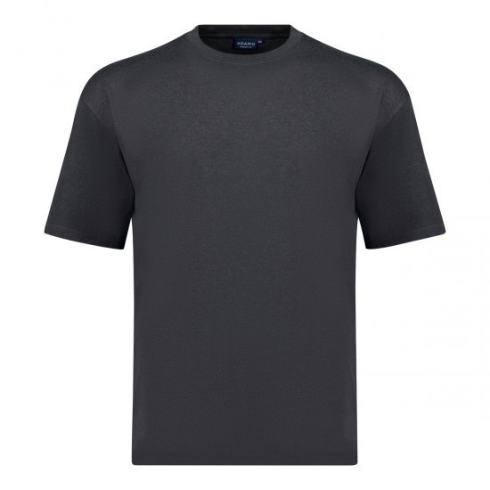 Adamo 129420 T-shirt lot de 2 Gris foncé chiné - T-shirts - T-shirts Homme Grande Taille