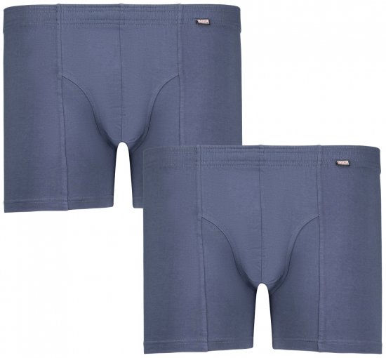 Adamo Jack Boxer shorts 2-pack Denim Blue - Sous-vêtements & bain - Sous-vêtements Grande Taille