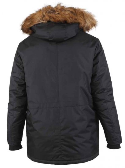 D555 Lovett Parka Black - Vestes - Vestes Homme Grandes Tailles