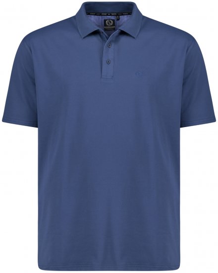 Adamo Picco Technical Sports Polo Denim Blue - Sport & outdoor - Vêtements de sport grande taille 