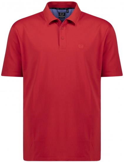 Adamo Picco Technical Sports Polo Red - Sport & outdoor - Vêtements de sport grande taille 
