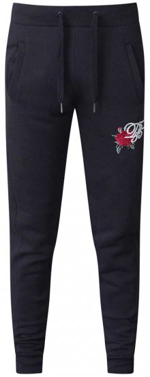 D555 Matt Fashion Sweatpants Black - Pantalons/shorts de survêtement - Survêtement/jogging grandes tailles