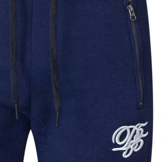 D555 Javier Fashion Sweatpants Navy - Pantalons/shorts de survêtement - Survêtement/jogging grandes tailles