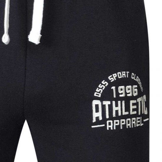 D555 Tony Sweatpants Black - Pantalons/shorts de survêtement - Survêtement/jogging grandes tailles