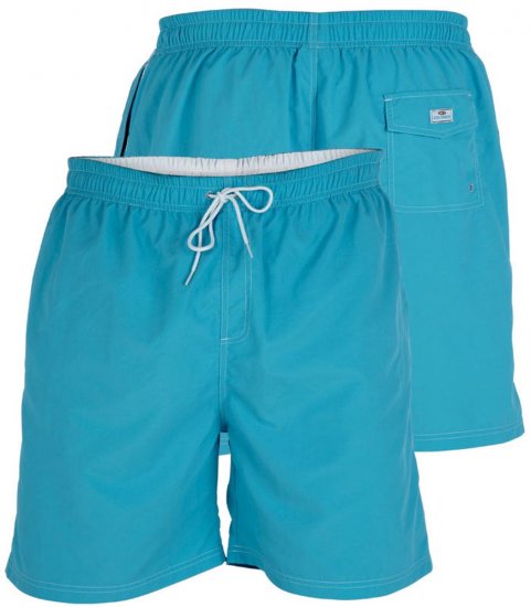 D555 Yarrow Swimshorts Blue - Sous-vêtements & bain - Sous-vêtements Grande Taille