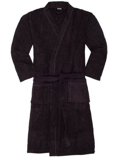 Adamo Joey Bathrobe Black - Sous-vêtements & bain - Sous-vêtements Grande Taille