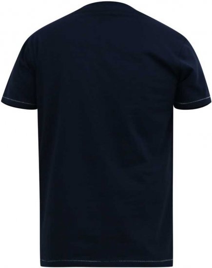 D555 ROGERS Official Captain America Printed T-Shirt Dark Navy - T-shirts - T-shirts Homme Grande Taille