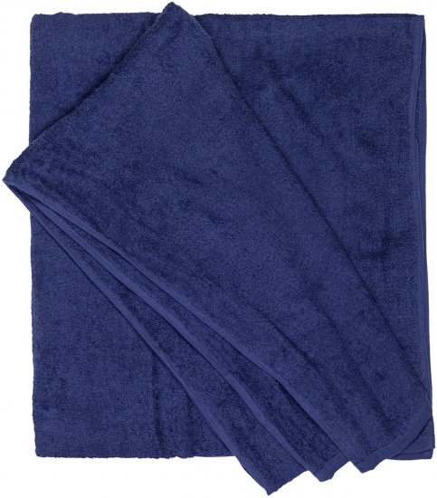 Adamo Helsinki XXL Towel Navy - Sous-vêtements & bain - Sous-vêtements Grande Taille