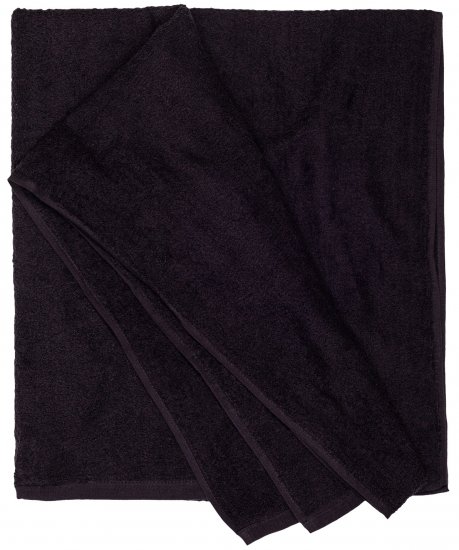 Adamo Helsinki XXL Towel Black - Sous-vêtements & bain - Sous-vêtements Grande Taille