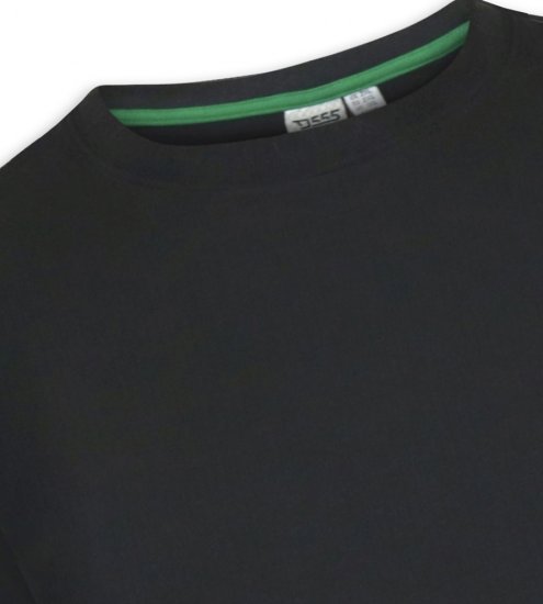 D555 Motherwell Thermal Short Sleeve T-Shirt Black - Sous-vêtements & bain - Sous-vêtements Grande Taille