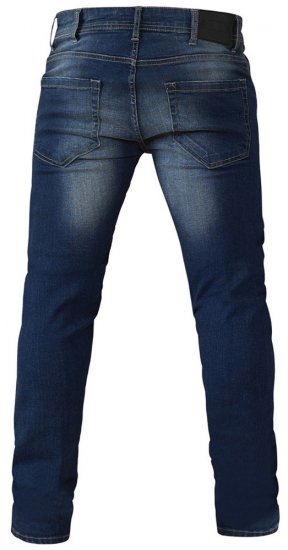 D555 Ambrose Tapered Fit Stretch Jeans Dark Blue