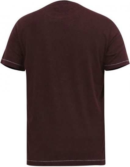 D555 DIVISION Official Pink Floyd Printed T-Shirt Burgundy - T-shirts - T-shirts Homme Grande Taille