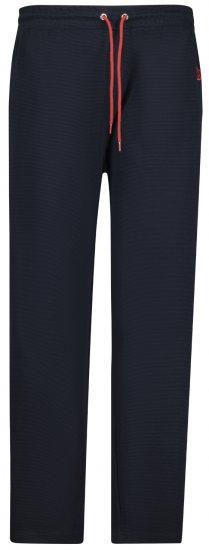 Adamo Matteo Ottoman Sweatpants Navy - Pantalons/shorts de survêtement - Survêtement/jogging grandes tailles