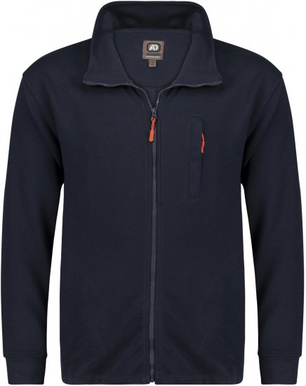 Adamo Max Ottoman Sweatshirt Navy - Sweatshirts & hoodies - Sweatshirts/Hoodies grande taille homme