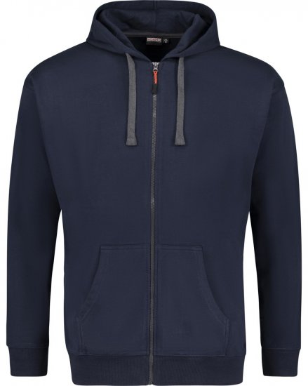 Adamo 159306 Veste à capuche Bleu foncé - Sweatshirts & hoodies - Sweatshirts/Hoodies grande taille homme