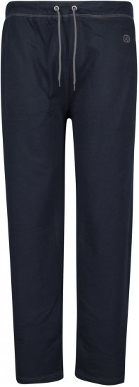 Adamo Markus Sweatpants with draw-cord Navy - Pantalons/shorts de survêtement - Survêtement/jogging grandes tailles
