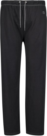 Adamo Markus Sweatpants with draw-cord Black - Pantalons/shorts de survêtement - Survêtement/jogging grandes tailles