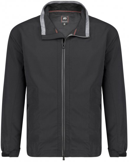 Adamo Oswin Lightweight Fitness Jacket Black - Sport & outdoor - Vêtements de sport grande taille 
