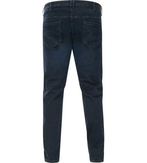 D555 Daniel Tapered Fit Stretch Jeans Blue/Black Wash - Jeans et pantalons - Jeans et Pantalons grande taille 