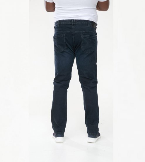 D555 Daniel Tapered Fit Stretch Jeans Blue/Black Wash - Jeans et pantalons - Jeans et Pantalons grande taille 