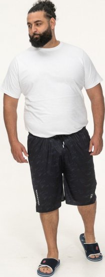 D555 Woking Dry Wear Fully Elasticated Polyester Shorts Navy - Sport & outdoor - Vêtements de sport grande taille 
