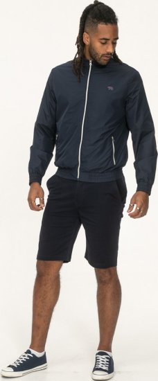 D555 Ealing Lightweight Zip Through Jacket With Zip Pockets Navy - Vestes - Vestes Homme Grandes Tailles