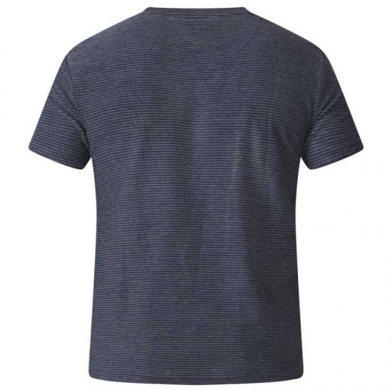 D555 Agler Waffle T-shirt Charcoal - T-shirts - T-shirts Homme Grande Taille