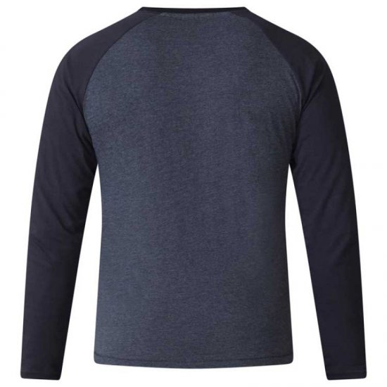 D555 Neill Long Sleeve T-shirt Black - T-shirts - T-shirts Homme Grande Taille