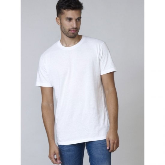 D555 Flyers Crew Neck T-shirt White - T-shirts - T-shirts Homme Grande Taille