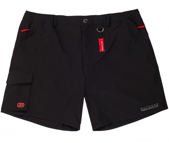 Adamo Tim Outdoor Shorts Black - Sport & outdoor - Vêtements de sport grande taille 