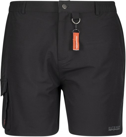 Adamo Tim Outdoor Shorts Black - Sport & outdoor - Vêtements de sport grande taille 