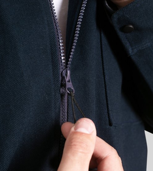 D555 Cleveley Long Sleeve Heavy Shacket Overshirt Navy - Chemises - Chemises Grandes Tailles Hommes