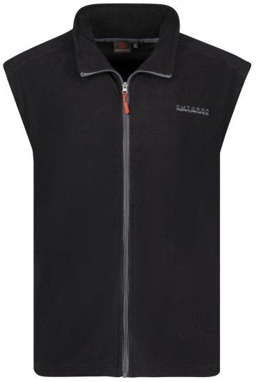 Adamo Montreal Fleece Vest Black - Sport & outdoor - Vêtements de sport grande taille 