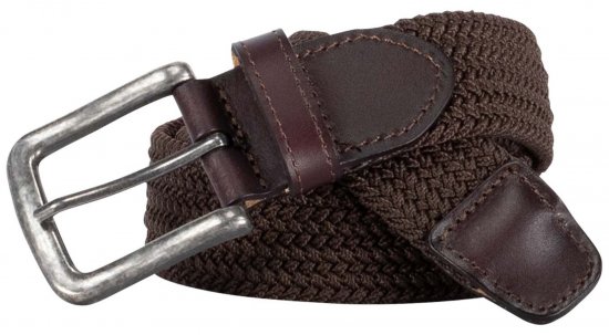 Adamo 180910 Ceinture élastique Marron - Ceintures - Ceintures grandes tailles pour hommes