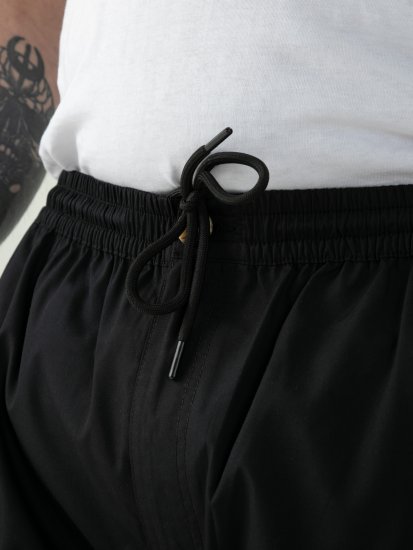 D555 Thomas Short Stretch avec Taille Élastique Noir - Shorts - Shorts hommes grande taille