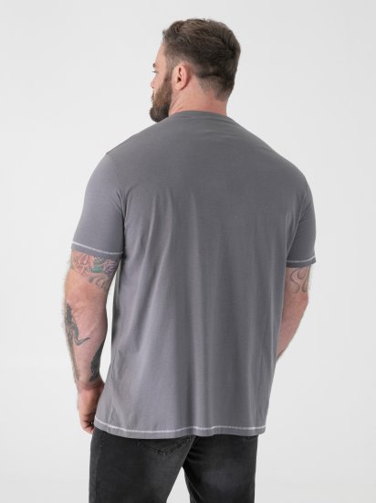 D555 Jasper Official Gas Monkey T-shirt Imprimé Gris - T-shirts - T-shirts Homme Grande Taille