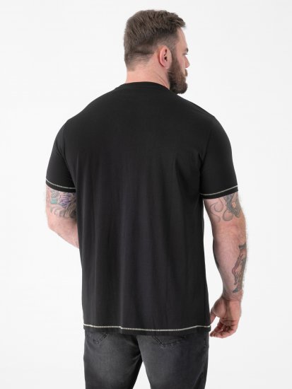 D555 Hugh Official ACDC Highway To Hell T-shirt Imprimé Noir - T-shirts - T-shirts Homme Grande Taille