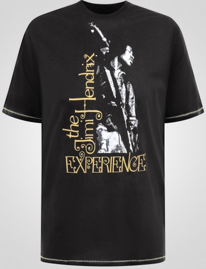 D555 Stokes Official Jimi Hendrix Experience T-shirt Imprimé - T-shirts - T-shirts Homme Grande Taille