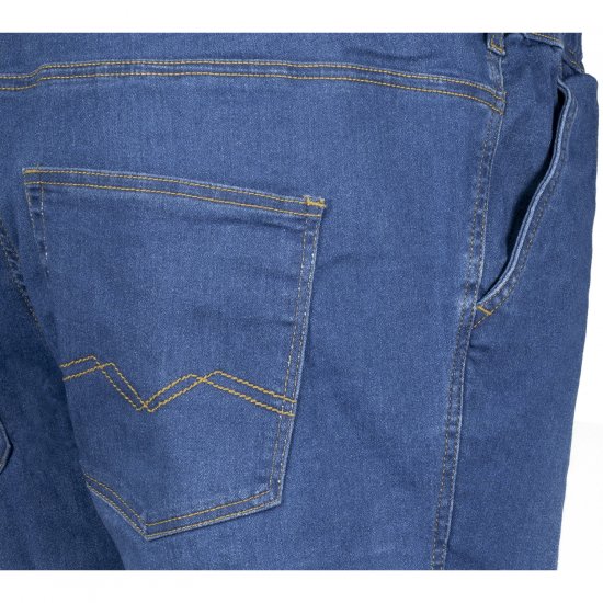 Adamo 199112 Jean à taille élastique Bleu moyen - Jeans et pantalons - Jeans et Pantalons grande taille 